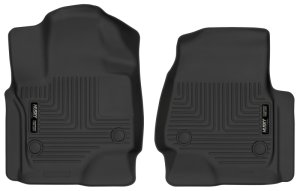 Ford Expedition Floor Mats - Front - Husky Liners - X-act Contour - Black - `18-`22 Ford Expedition Floor Mats - Front - Husky Liners - X-act Contour - Black - `18-`22
